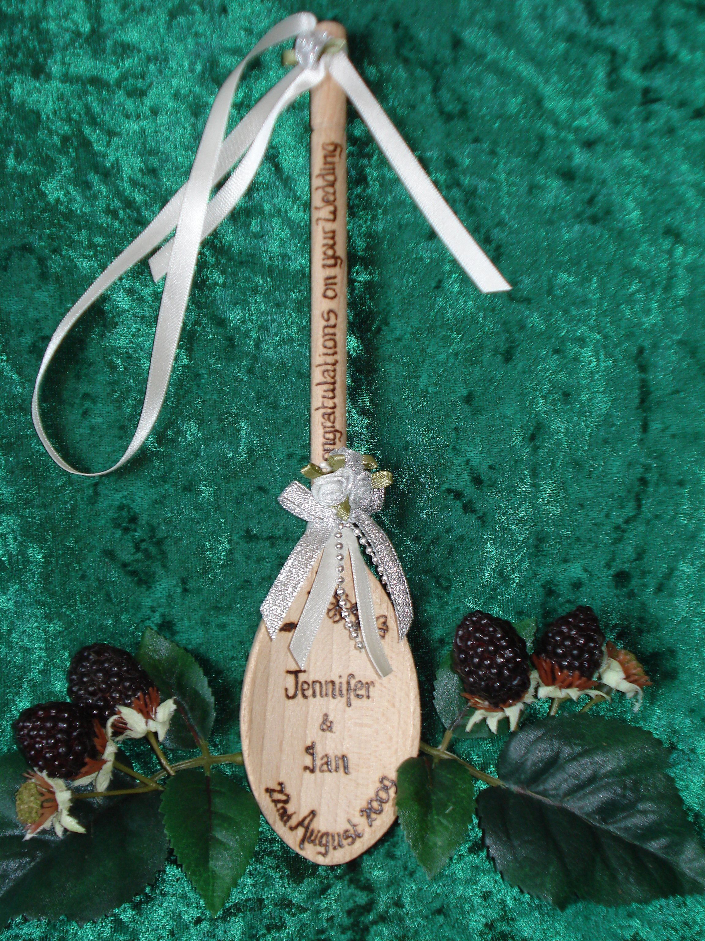 Personalised Wedding Spoon