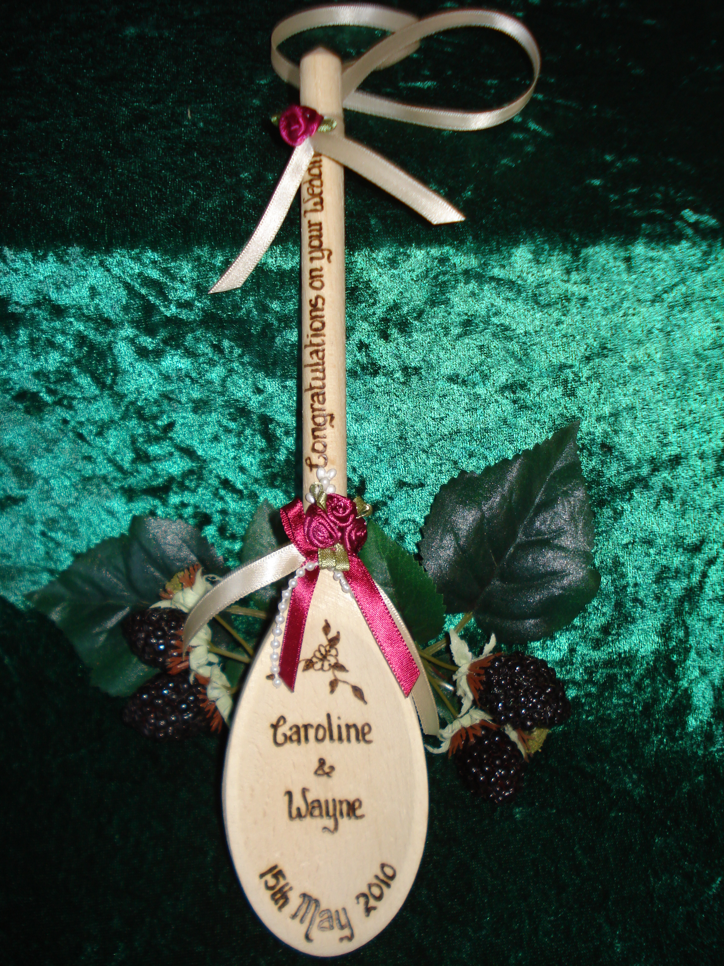 Personalised Wedding Spoon