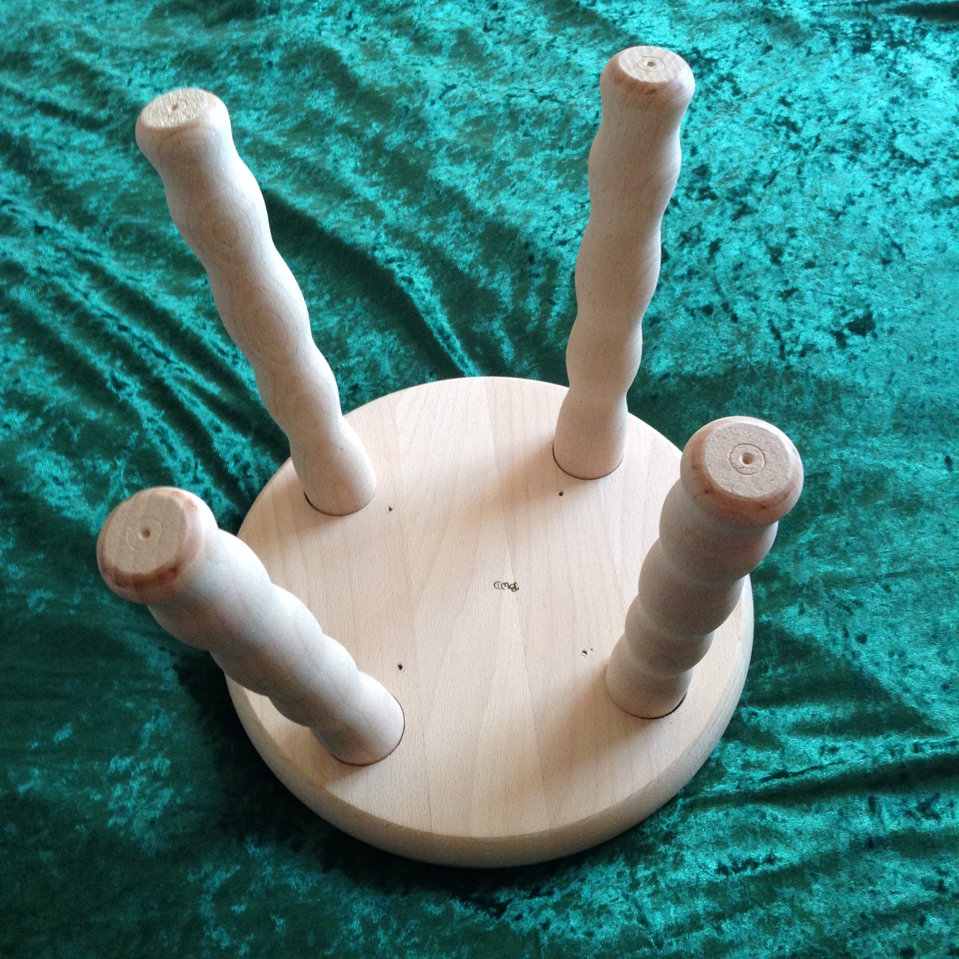 Beech Stool - hedgehogs