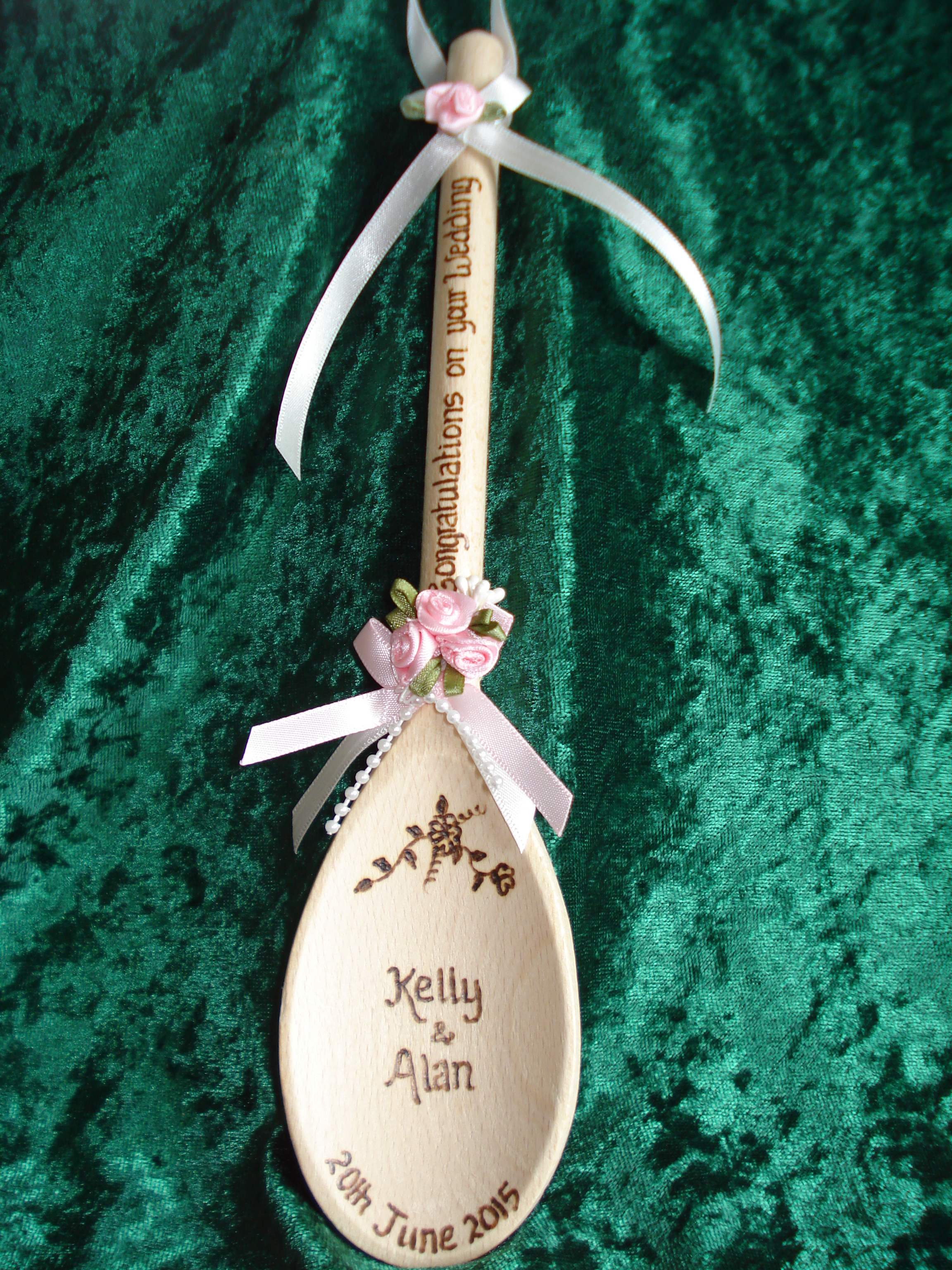 Personalised Wedding Spoon