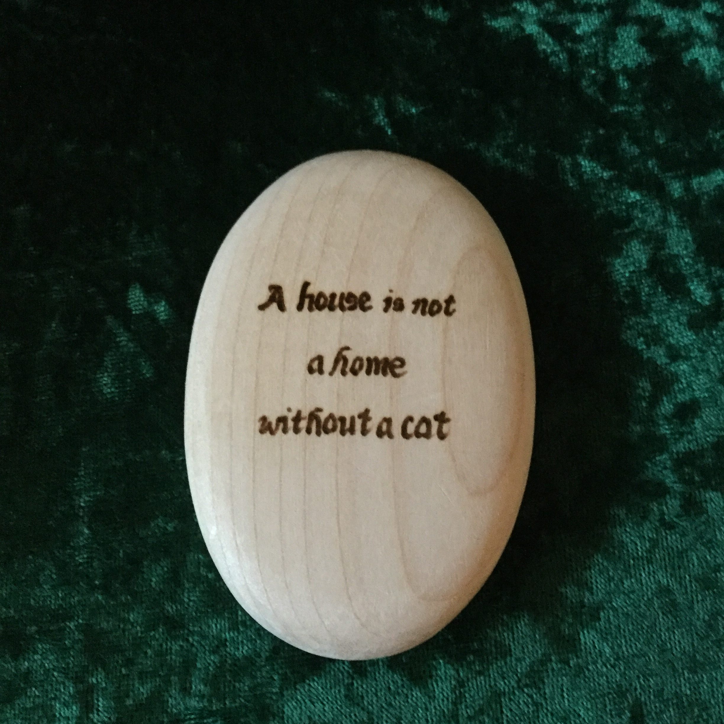 wooden pebble quote