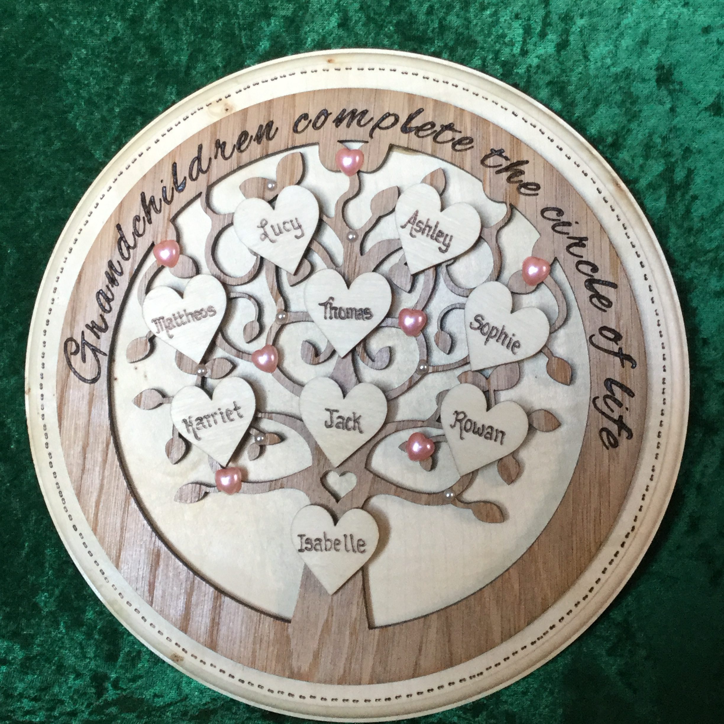 Grandchildren wall plaque
