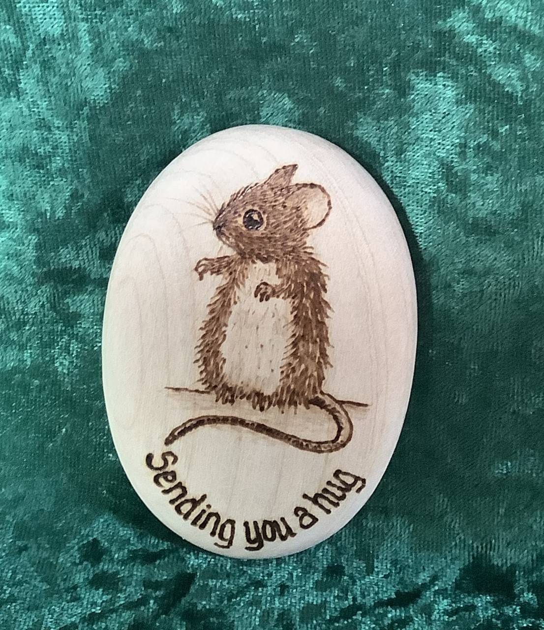 wooden pebble
