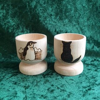 Personalised egg cup