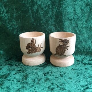 Personalised egg cup