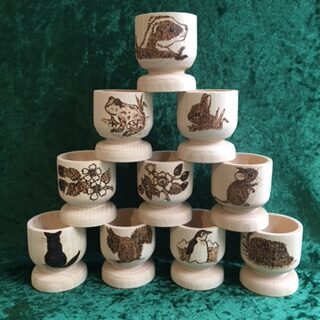 Personalised egg cup
