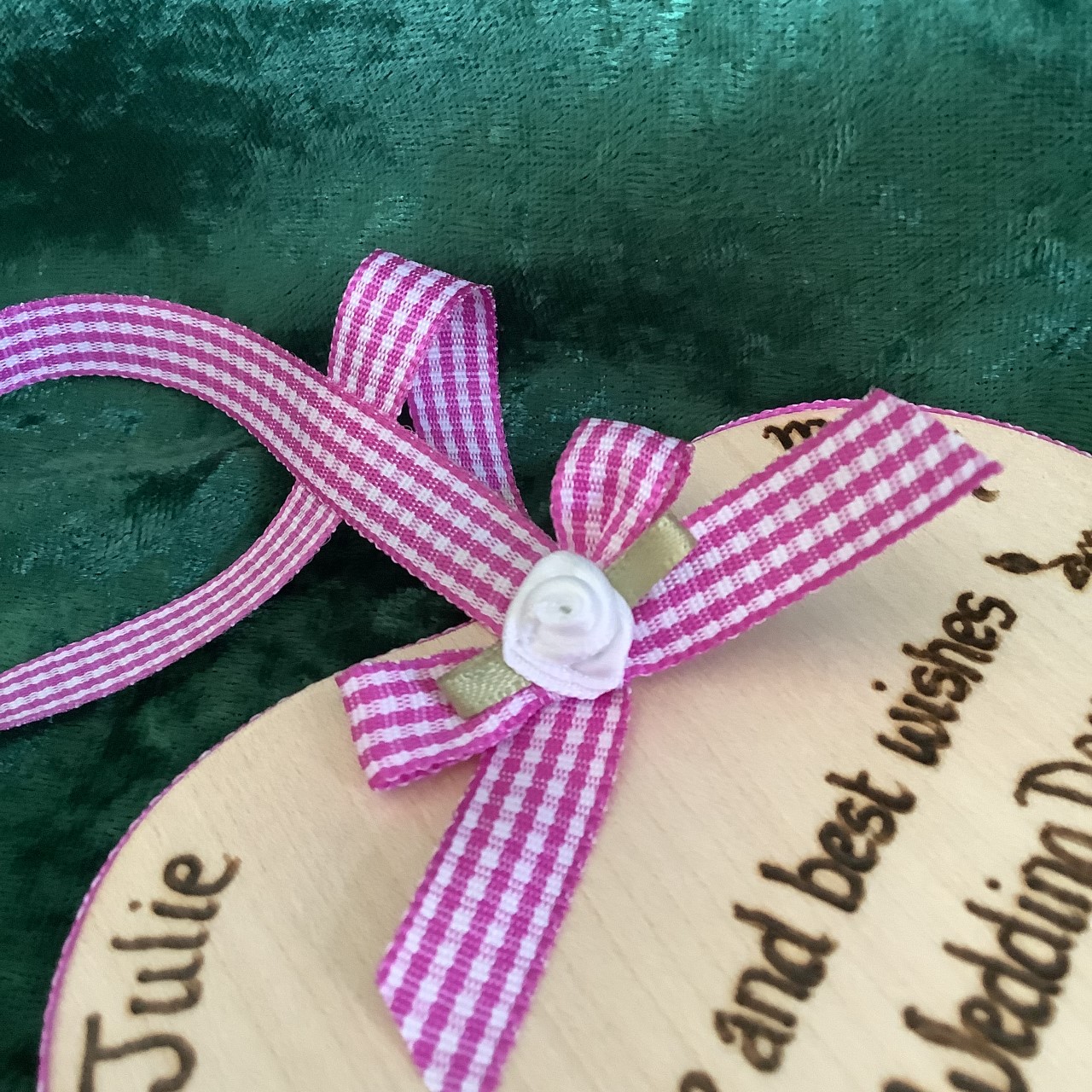 Gingham Heart