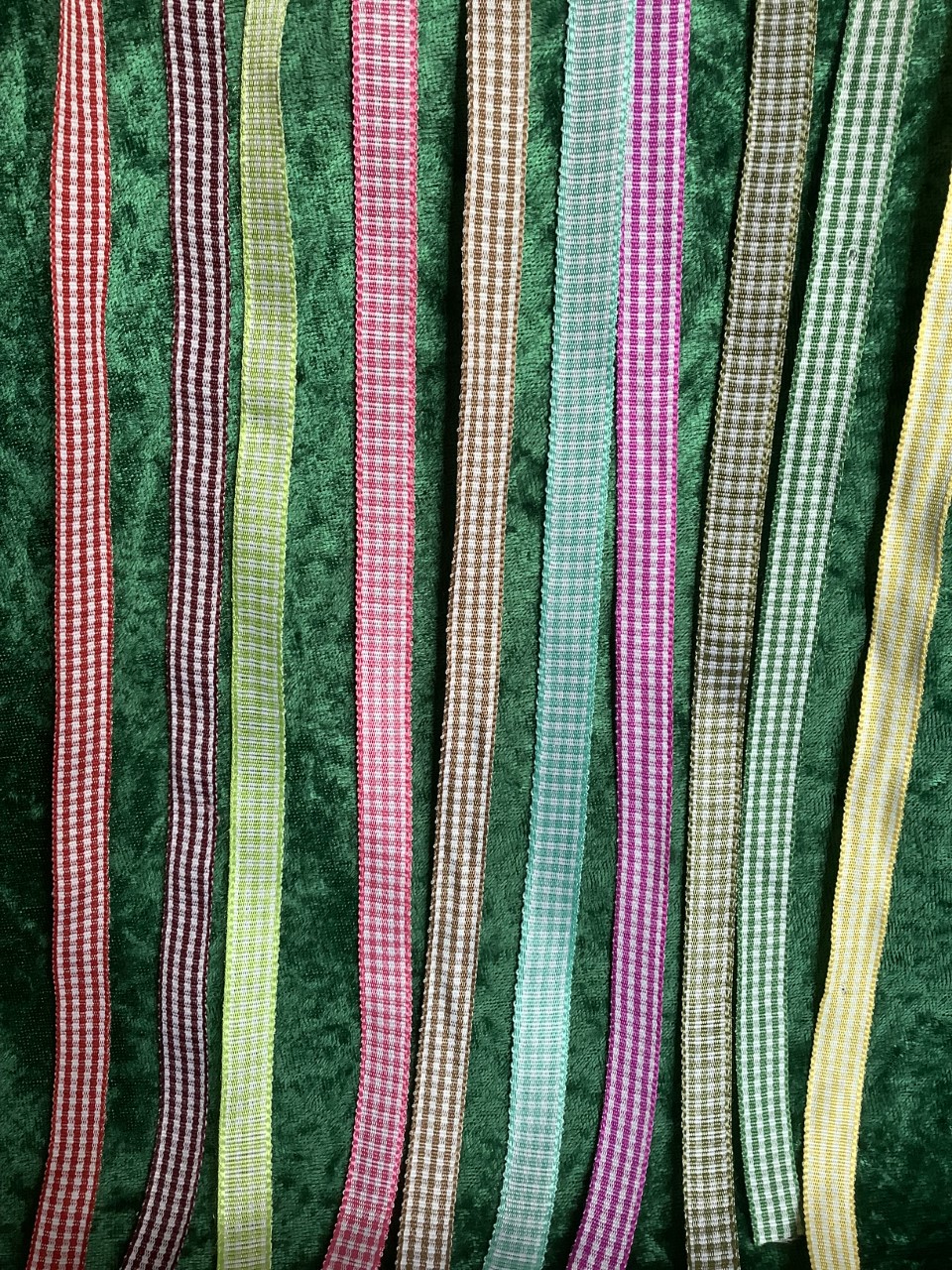 gingham for horseshoes