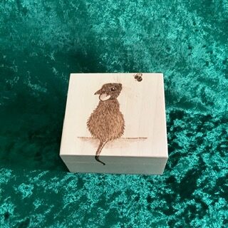 Mini Trinket Box - can be personalised, ring box, earring box