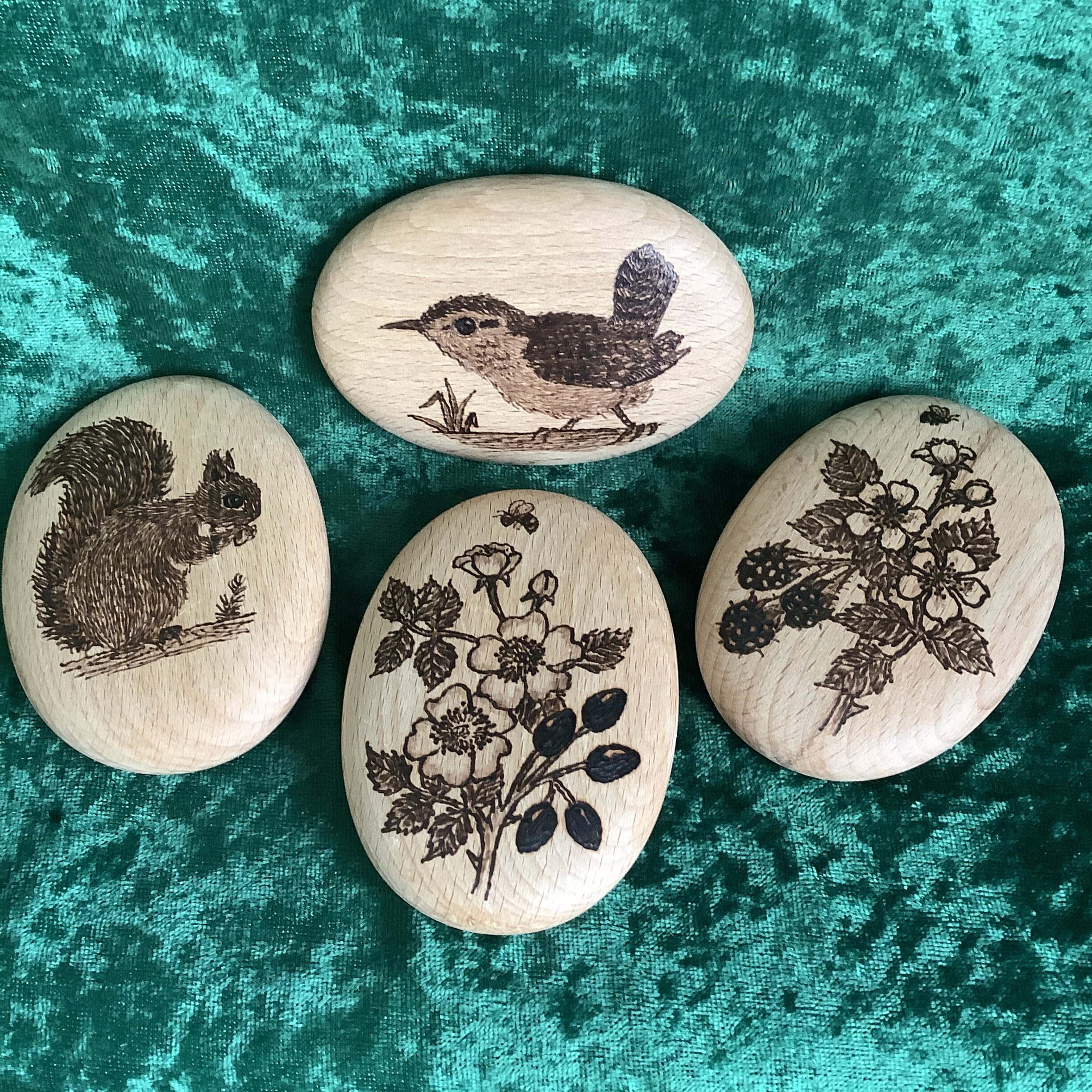 Wooden Pebble 4
