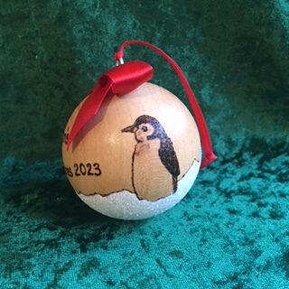 Christmas Bauble - personalised 3