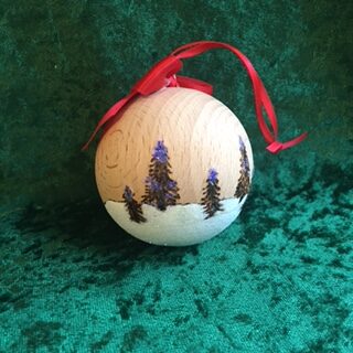 Christmas Bauble - personalised 5
